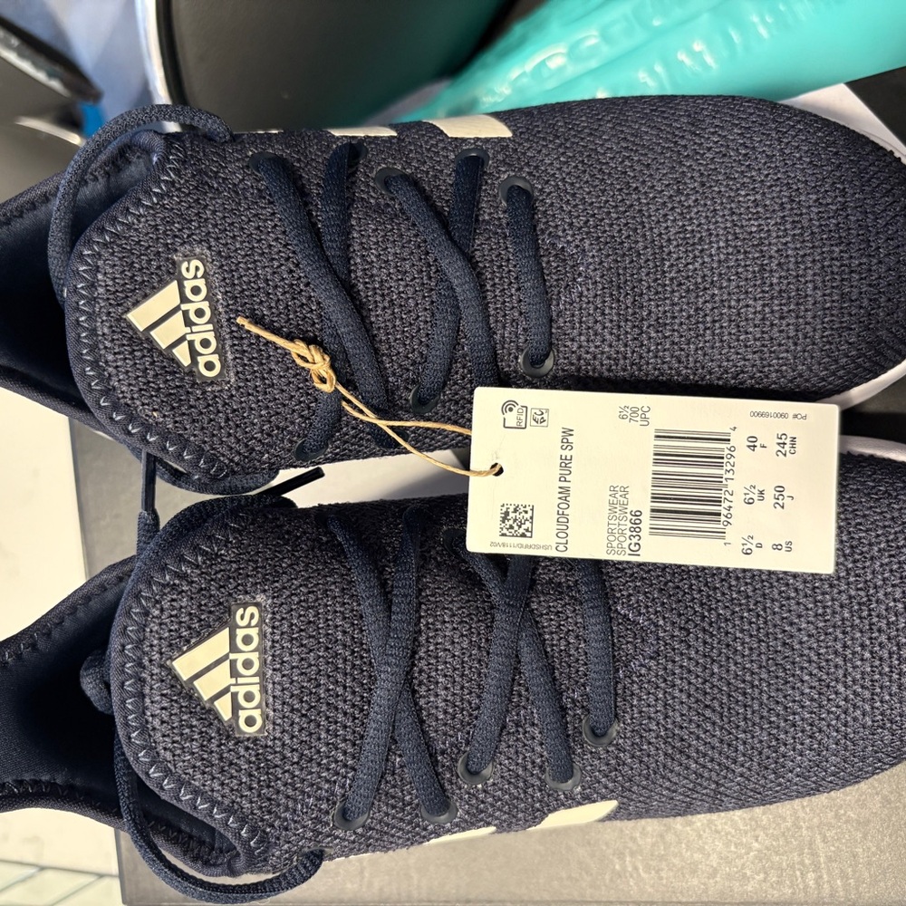 Adidas Navy Blue Sneakers
